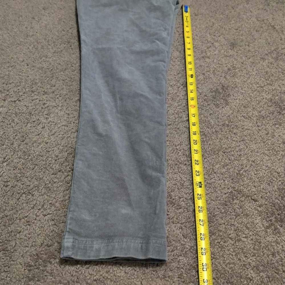 C&C California Men's Corduroy Pants‎ Vintage Wash Gray Size 35 x 30 Jeans